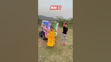 Power new mini dj vs big driver😱😱|| new mini truck dj setup || djdj gadi #djsong #gadiwalacartoon