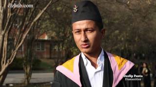 Deelip Panta(Nepal Mega College) at Tu 42nd Convocation / college hub(clzhub.com)