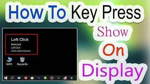 How To Key Press Show On Screen | কিবোর্ড দিয়ে যা যা টাইপ করবেন মনিটরে দেখাবে | keystroke qipress