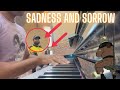 I played SADNESS AND SORROW (Naruto) on public piano at the Union Station