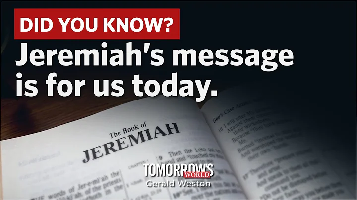 Jeremiahs Prophetic Message for the British and Am...