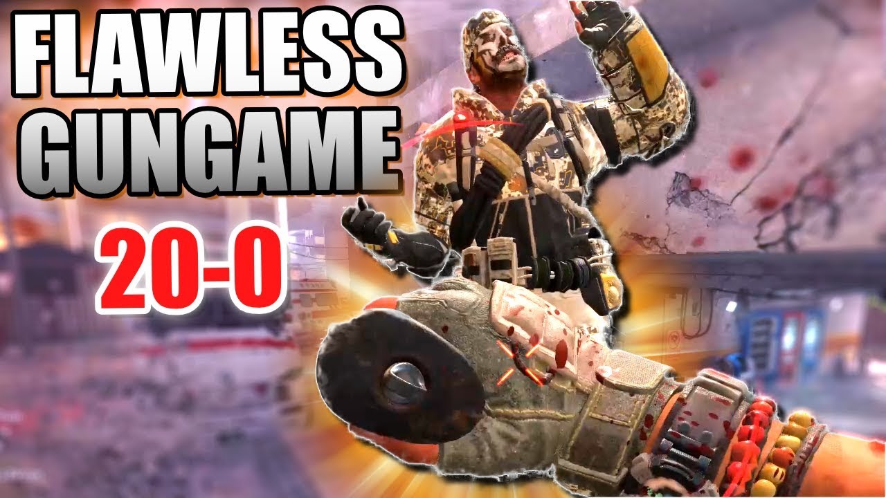 Black Ops 4 FLAWLESS GUNGAME LIVE (20-0)