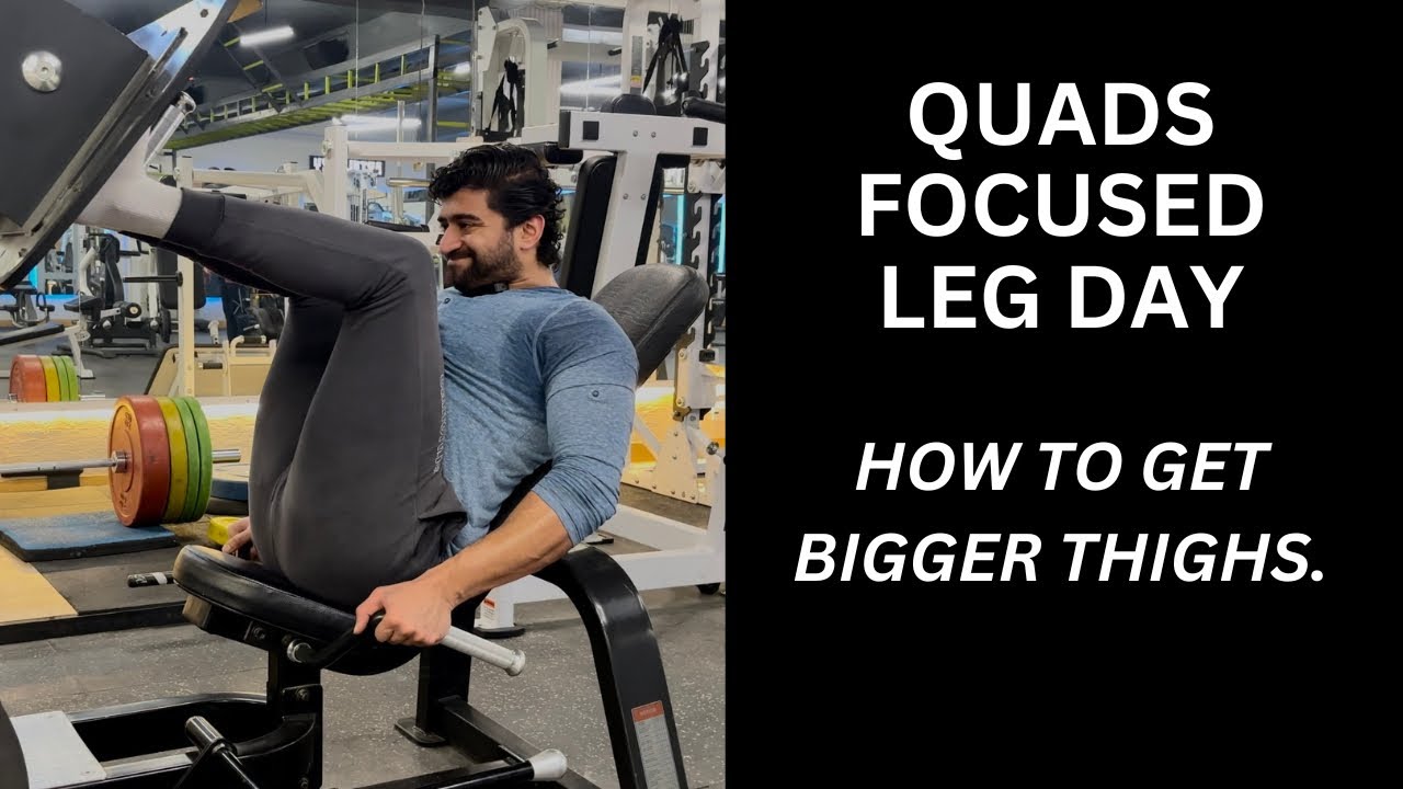 Bulking Leg Day #7 Quads Focused. - YouTube