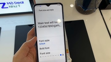 SAMSUNG Galaxy A23: How to Increase / Decrease Text Font Size For Messages