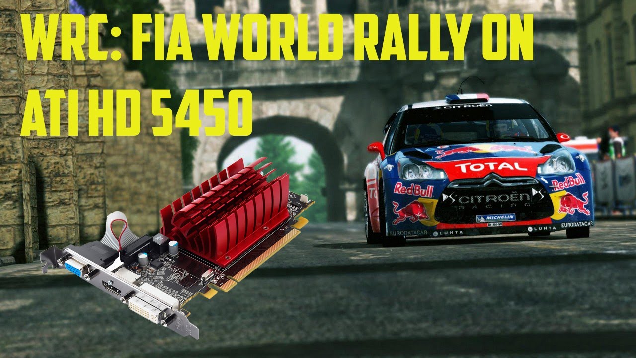 WRC: FIA World Rally on ATI HD 5450 [720p]