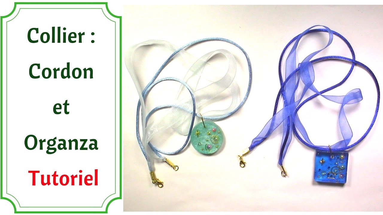 Comment Faire un Collier pour Pendentifs :Tutoriel Débutants - YouTube