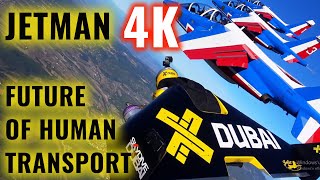 FLY WITH THE JETMAN Human Flight Experimentals Jetman Takeoff  4K