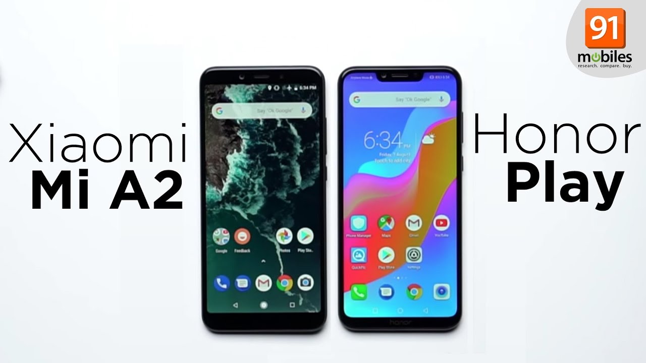 Xiaomi Mi A2 Vs