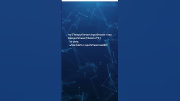 Java - Working with FileInputStream in Java #shorts #ytshorts  #javatutorial  #coding #viralvideo
