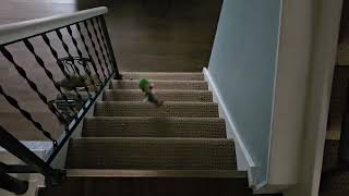 Luigi falling down stairs has a sparta madhouse remix v3