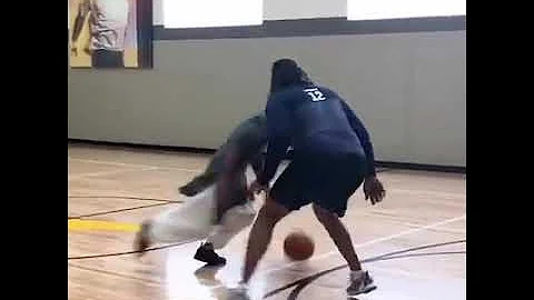 When playing basketball as a pro goes wrong