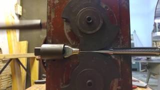 Swaging a marine eye