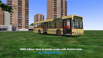 OMSI 2 Editor: How to create routes