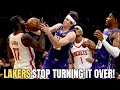 LAKERS MUST STOP TURNING THE BALL OVER 