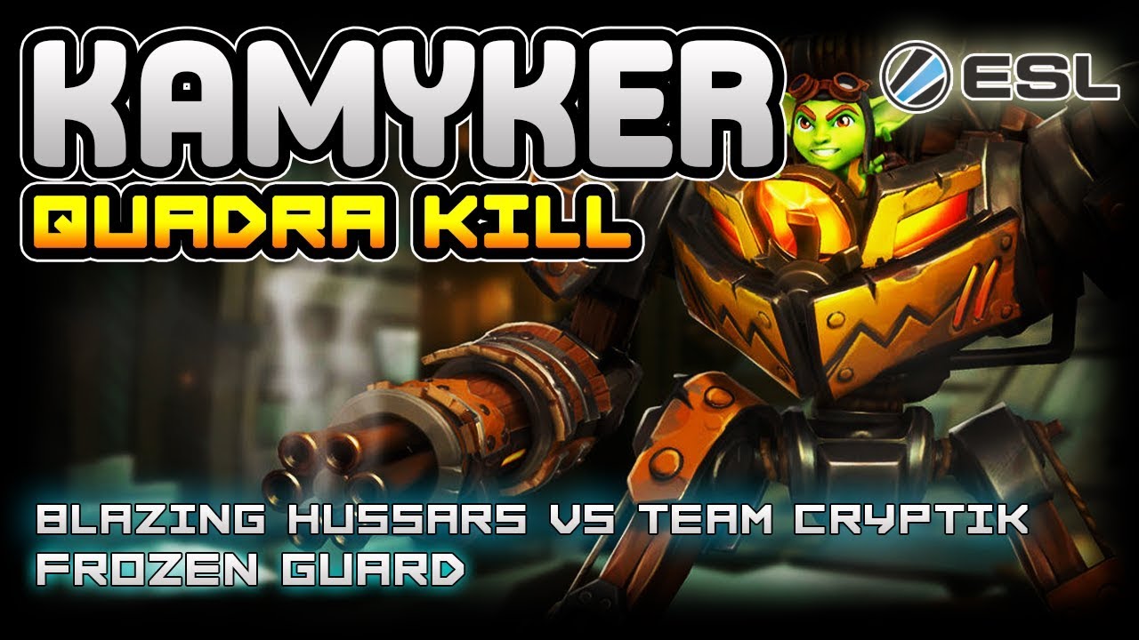 KAMYKER Ruckus Gameplay | Blazing Hussars VS Team Cryptik | ESL Go4Paladins Europe Cup #26 | Final