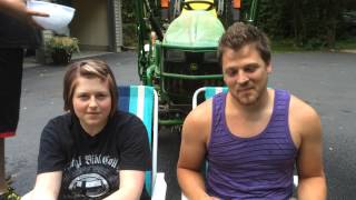 Tractor ALS ice bucket challenge! Awesome!