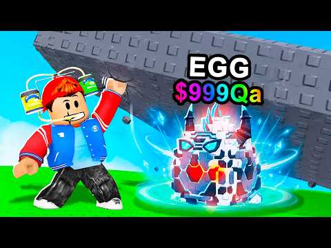 I'm playing LIFTING STONES FOR EGGS in Roblox!