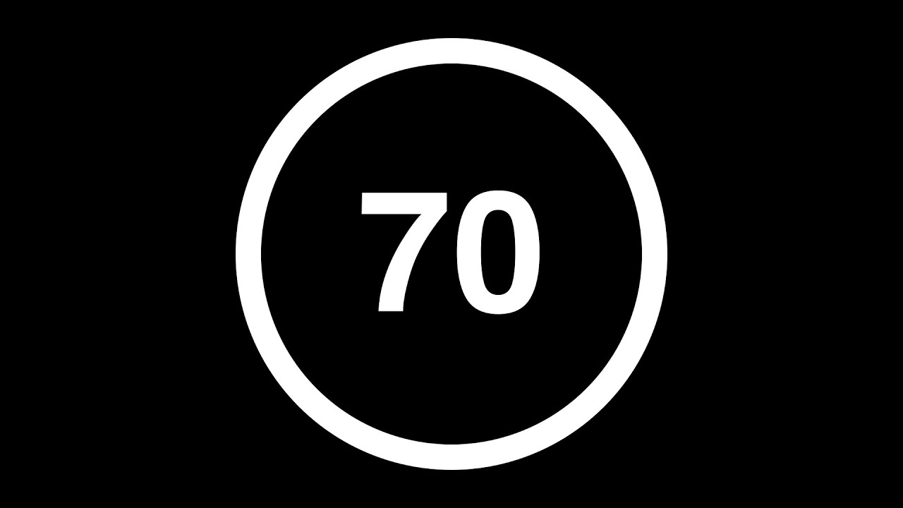 70 seconds timer - YouTube