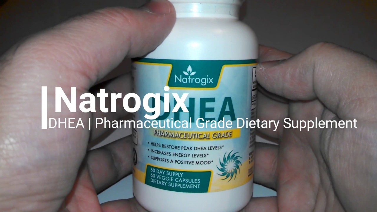 Natrogix DHEA Pharmaceutical Grade Supplement Review