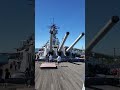 Guns on the Battleship Missouri