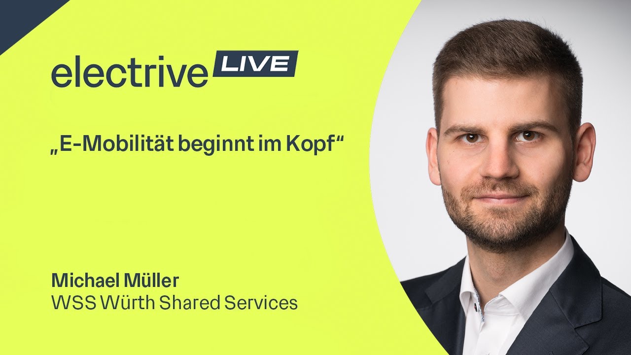 „E-Mobilität beginnt im Kopf“ – Michael Müller von WSS Würth Shared Services