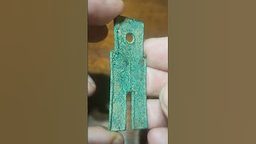 2000+ YEAR-OLD! CHINA WANG MANG AD 9-23 Cast Bronze Huo Bu AD 14 #history #ancient #china #coin