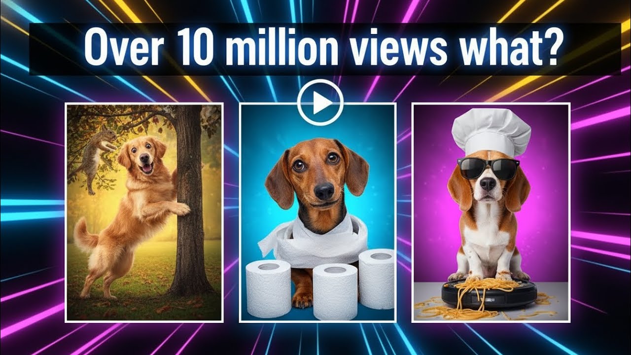 Most watched doggy videos on YouTube 