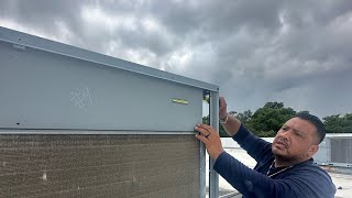 Two Daikin Condenser Coil Changeout