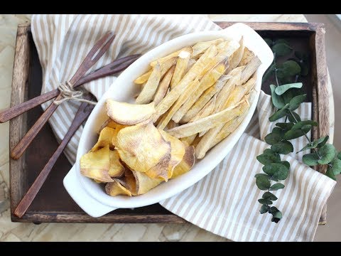 에어프라이어 요리 고구마 스틱, 고구마칩  (air fryer  Sweet potato stick ,  Sweet potato chips )