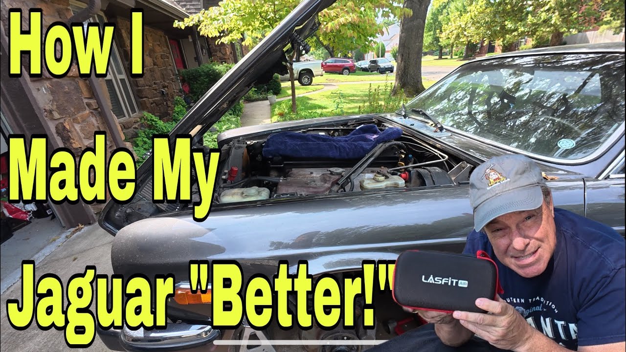 Easy Fixes Made A HUGE Difference In My 1987 Jaguar! Stay Safe With The Lasfit TK1 Tire Inflator