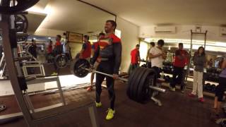Ravi Seths Vlog 1025 405 Pounds Deadlift 5 X 5 5Th Set