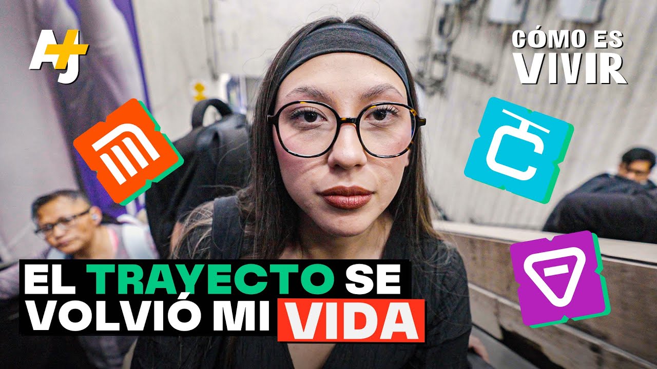 Cómo es vivir 6 horas diarias atrapada en el transporte de CDMX | @ajplusespanol