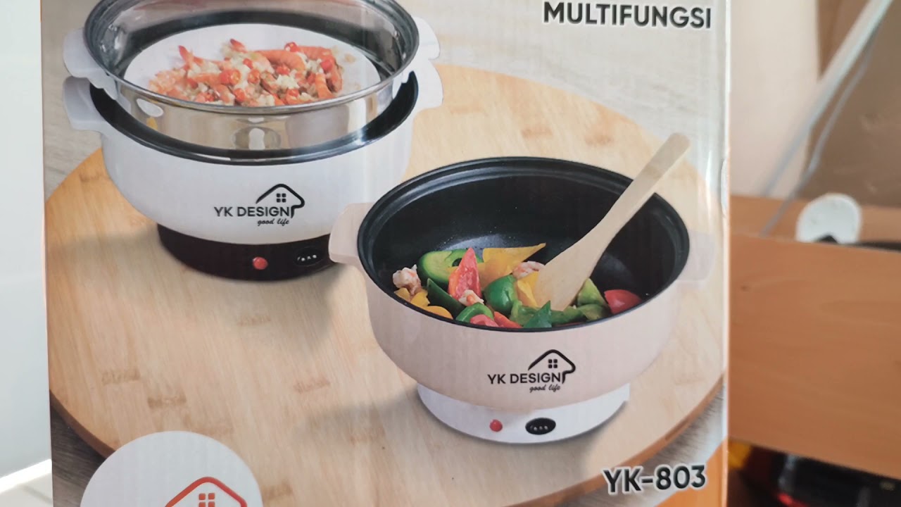 REVIEW YK 803 DAN YK 804/ pemanggang listrik/ wajan listrik multifungsi/ shopee haul peralatanmasak