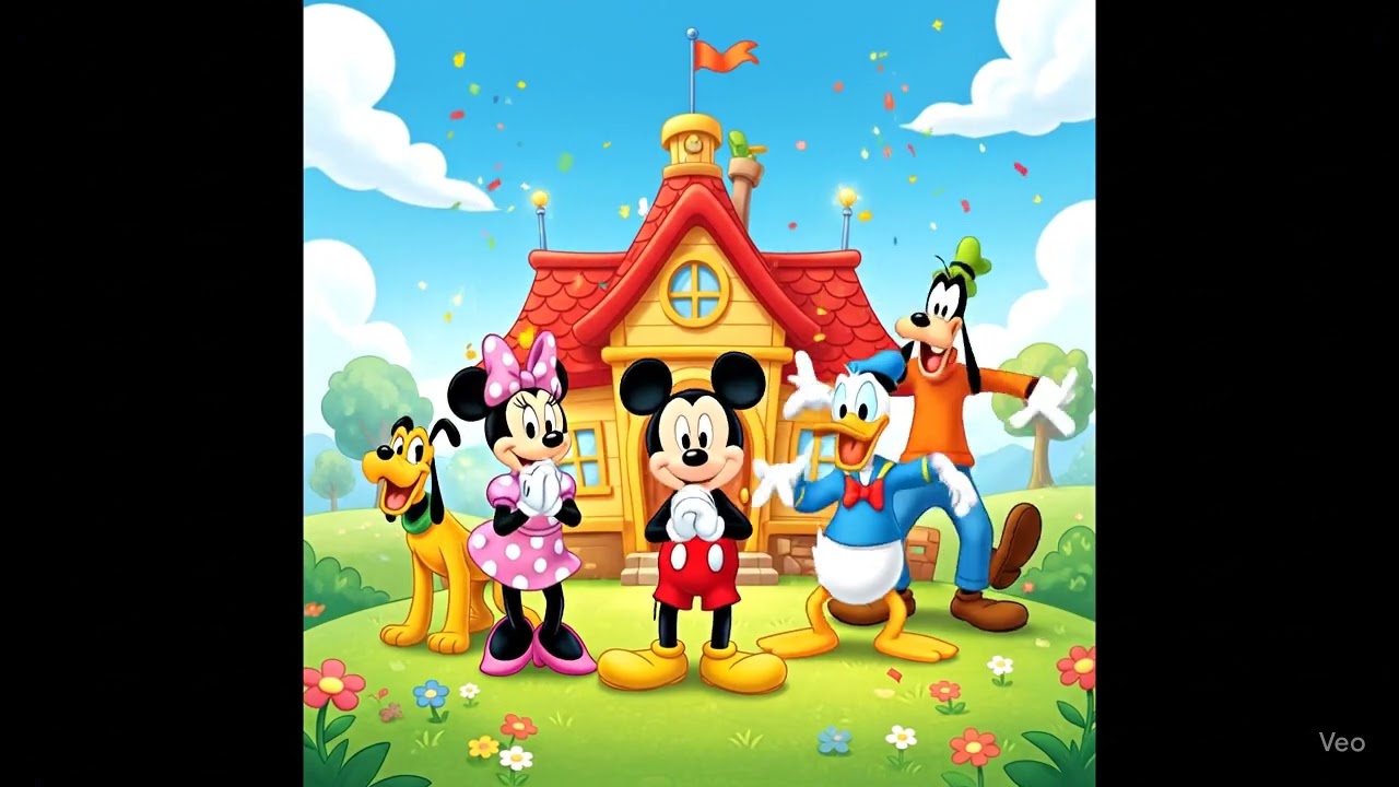 🐭 “Mickey & Friends Say Hello! 💖 | Cute Disney-Style Animation”