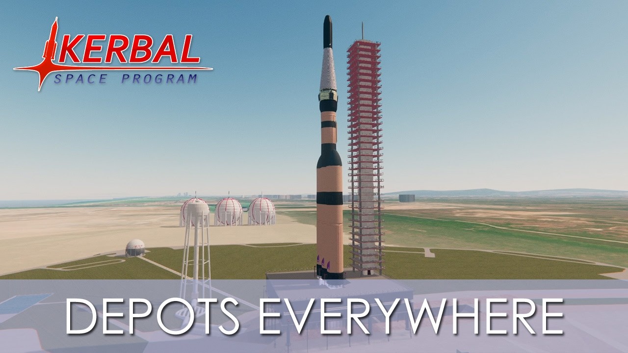 Depots Everywhere (KSP-Sol)