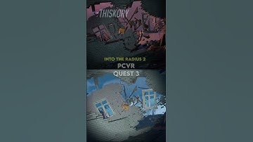 Quest 3 vs PCVR - Into The Radius 2 #vr #pcvr #quest3 #pcvrvsquest #intotheradius2