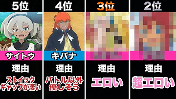神回 ポケモン全キャラクター人気ランキングの結果が衝撃的だった ポケモン アニポケ 新無印 sp セレナ ダイパリメイク サトシ 考察 キバナ シロナ はるかっと Mp3