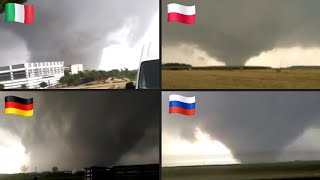 Destructive TORNADOES in EUROPE | Tornado Compilation