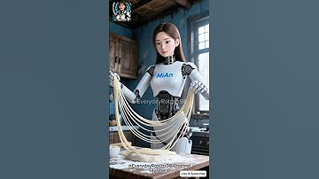 Humanoid Robot MiAn Makes Handmade Noodles #robot #shorts #robotics #futuretech #aitechnology #ai