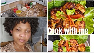 ⭐️EASY RECIPE CHICKEN 🐔 FRY POTATOES 🥔 COOK WITH ME #delicious #instagood #family #dinner