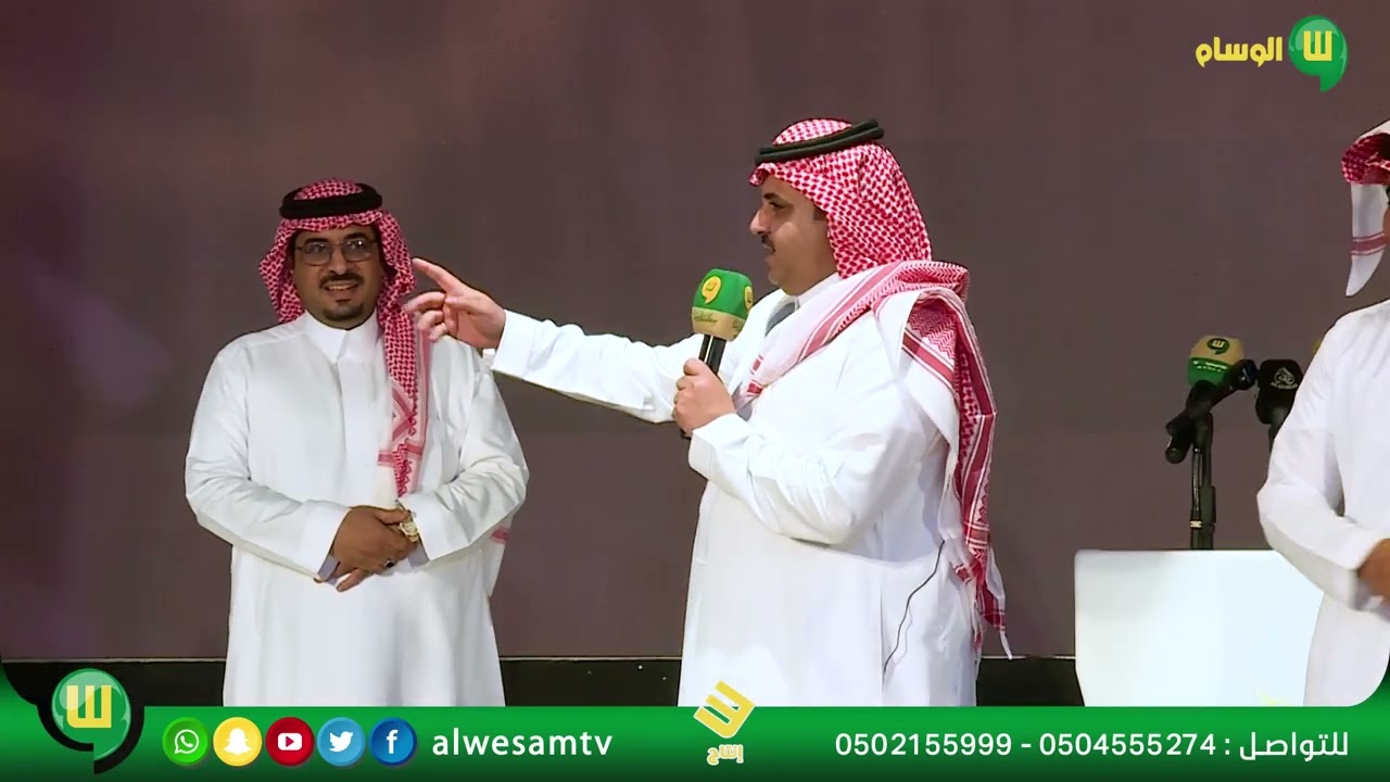 مسابقة شاعر الابداع الحلقة الثالثه مع الشاعرين سهيل القارحي و عمر دخيل العمري