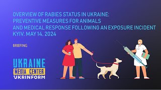 Rabies: the situation in Ukraine. Prevention of rabies in animals
