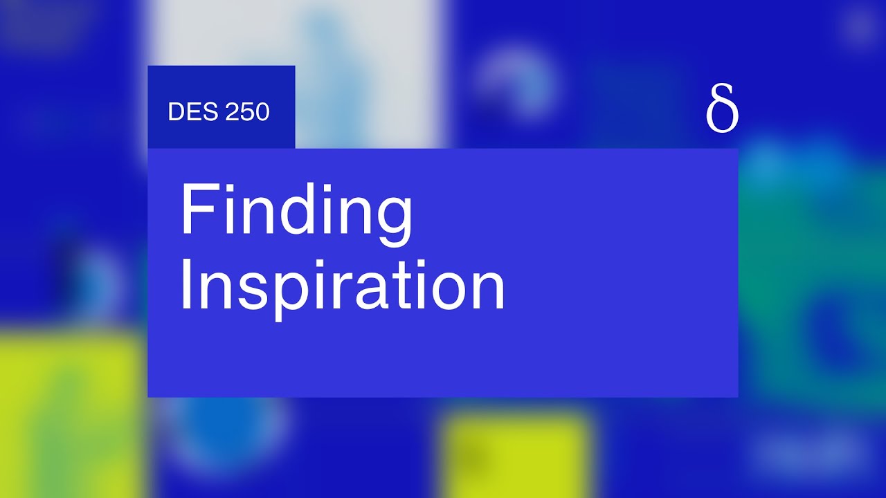 How to Find Inspiration for Type Design