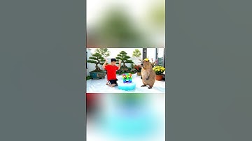 Capybara cùng anh giúp bà tắm cho Lucky Block Brainrot Roblox và cái kết #capybara