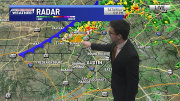 Severe weather cut-in, storms continue across Central Texas | KXAN Weather Forecast (Oct. 25)