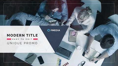 Modern Simple Corporate Slideshow - After Effects Template