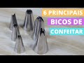 6 PRINCIPAIS BICOS DE CONFEITAR PARA INICIANTES | Bru na Cozinha |