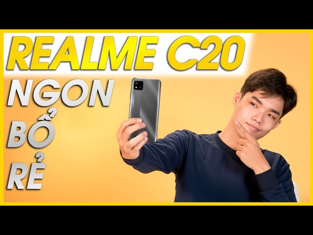 Realme C20: Chiếc điện thoại NGON BỔ RẺ trong tầm giá ??