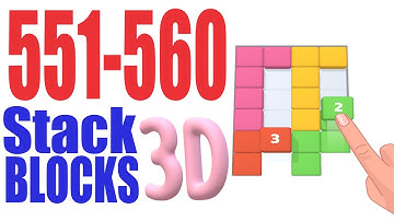 Stack Blocks 3D Level 551 552 553 554 555 556 557 558 559 560