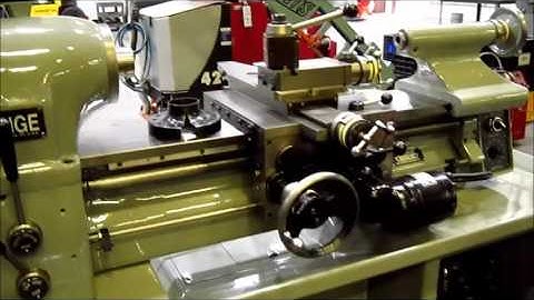 11936 Hardinge Model HLV-EM 11” x 18” Lathe, www.vanderzielmachinery.com
